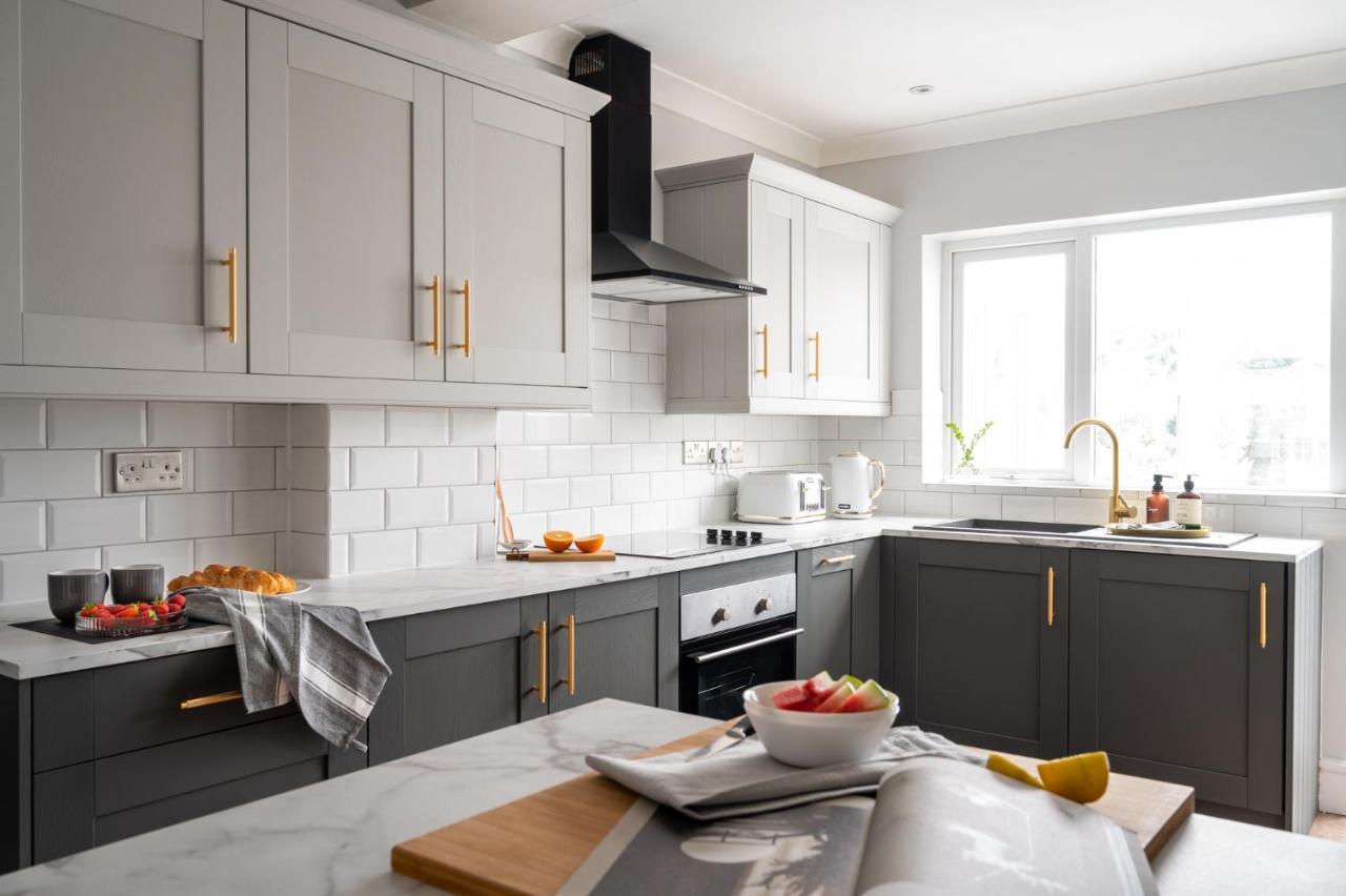 Large Luxury Solihull House - The Residence - Close To Nec - Sleeps 9 Bagian luar foto